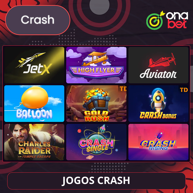 Jogue jogos de crash na Onabet BR