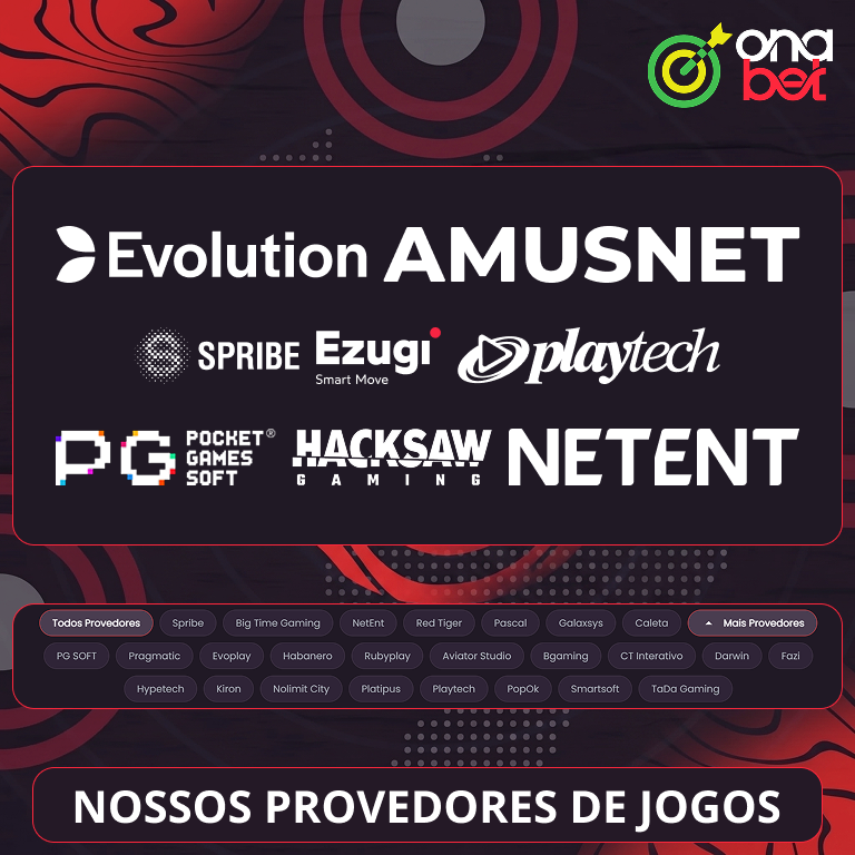 Análise dos provedores de jogos na Onabet Brasil