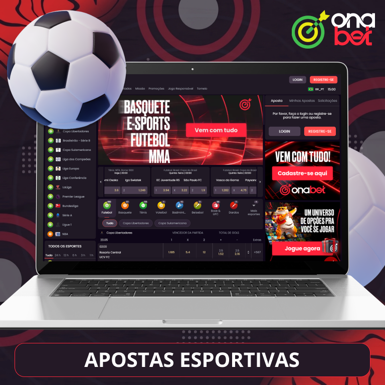 Apostas esportivas para apostadores brasileiros Onabet