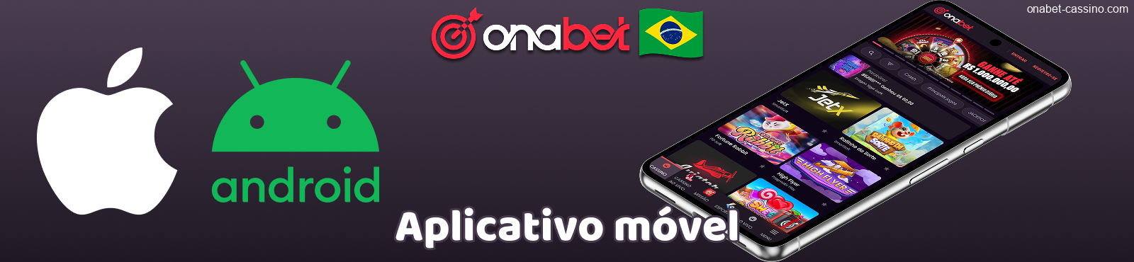 Aplicativo oficial Onabet BR